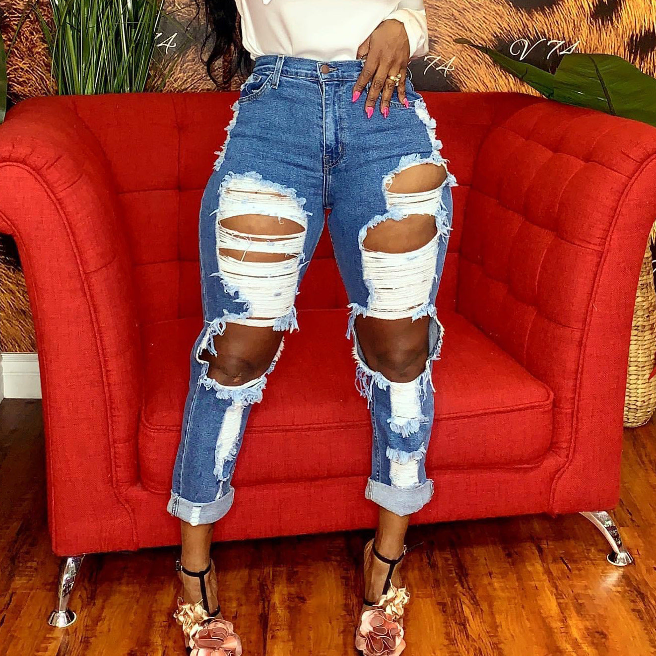 Fashion Hip Hop Jeans