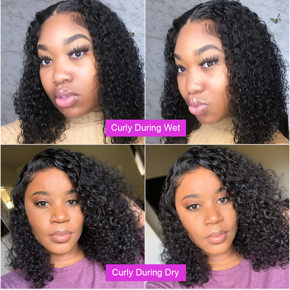 Deep Water Wave Lace Frontal Human Hair Wig