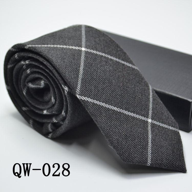 Super Narrow Wool-like Elegant Men's Tie