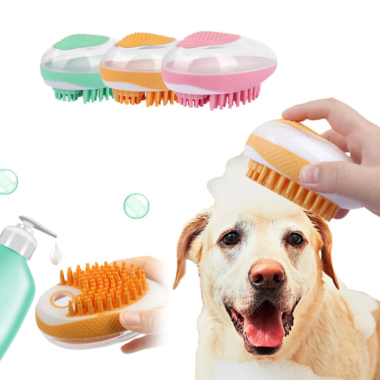 Pets Bath Brush 2-in-1 Hair Grooming Cmob