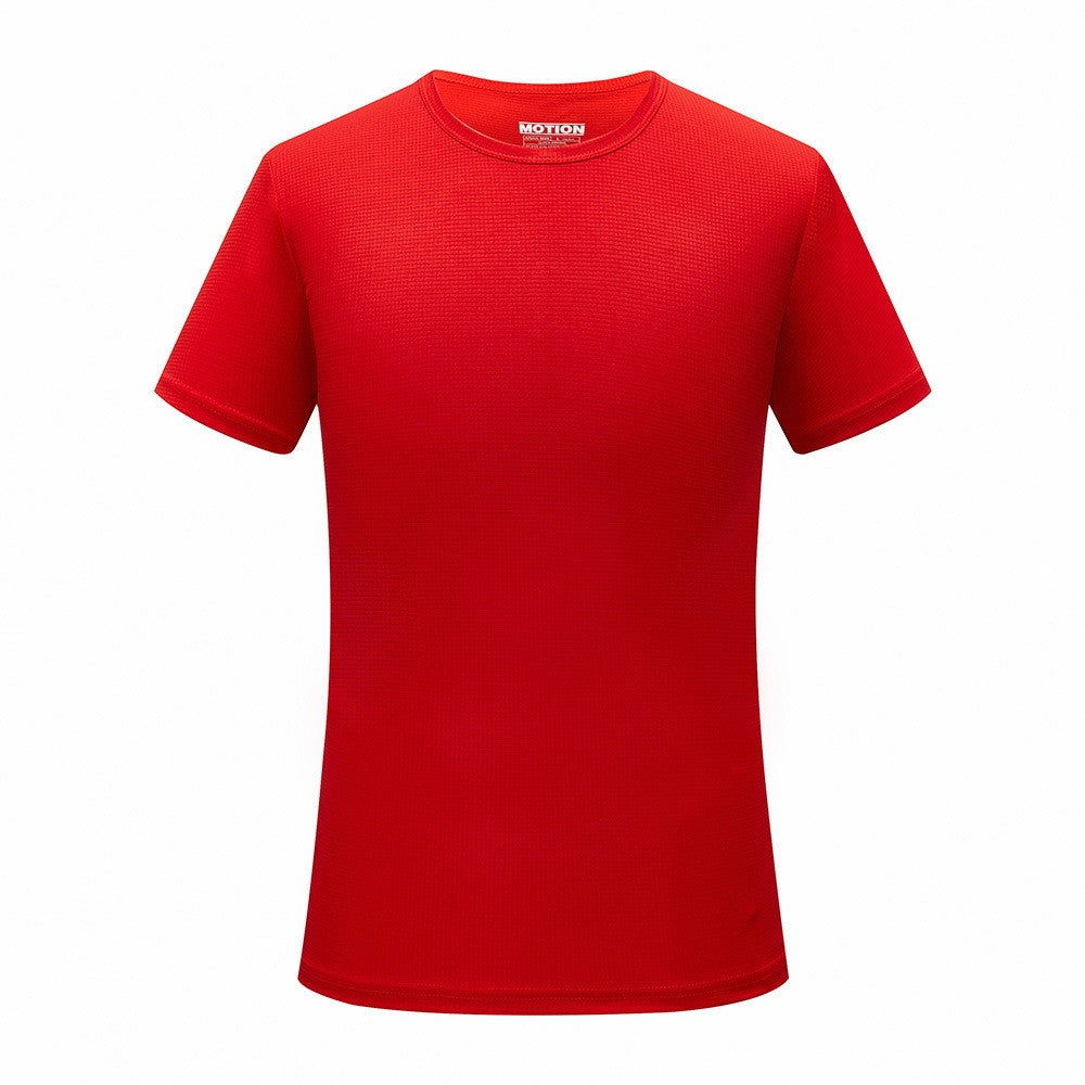 Men Quick Dry Solid Slim Fit T Shirt