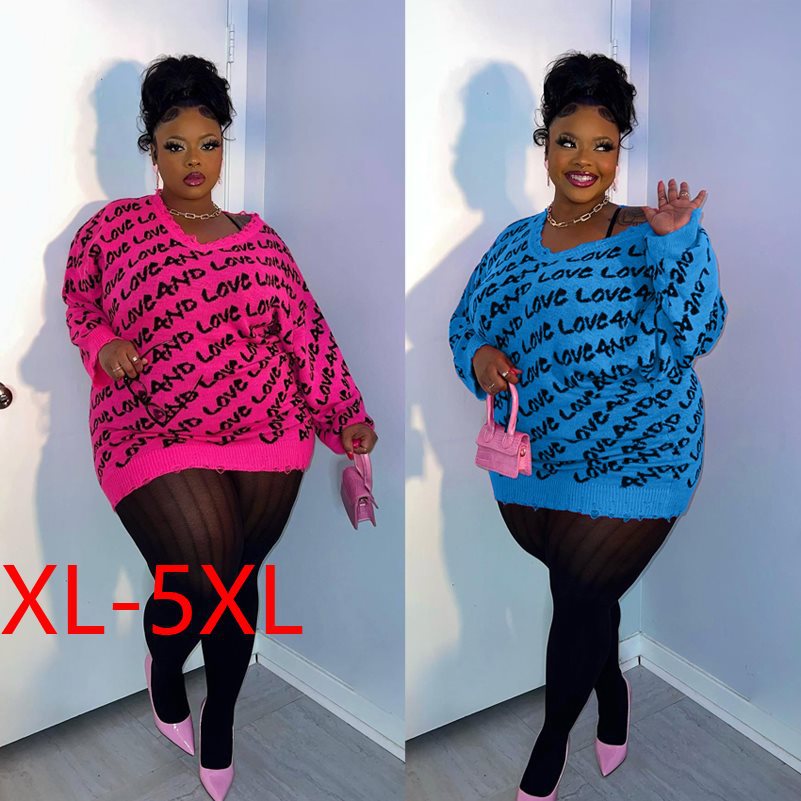 Women Plus Size Sweater Blouse