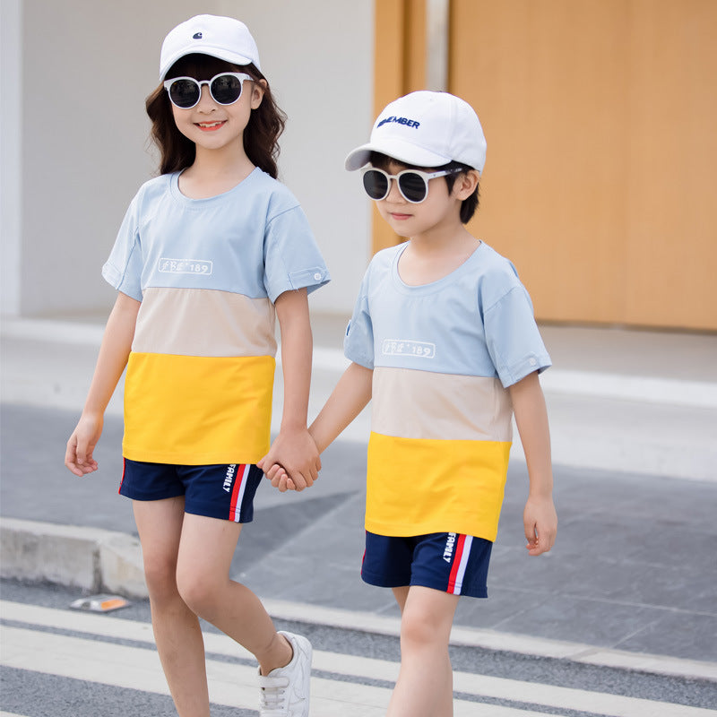 Fashion Striped Family Matching Outfits