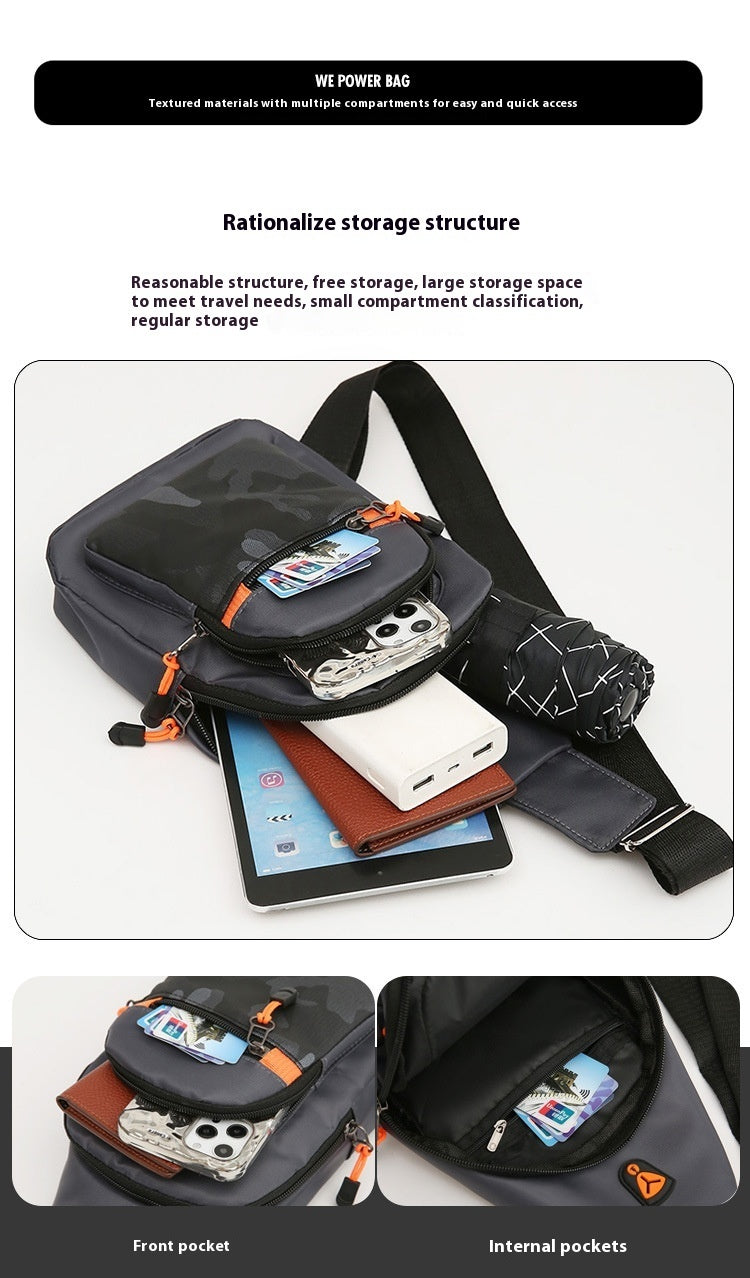 Waterproof Lightweight Multi-layerCrossbody Bag