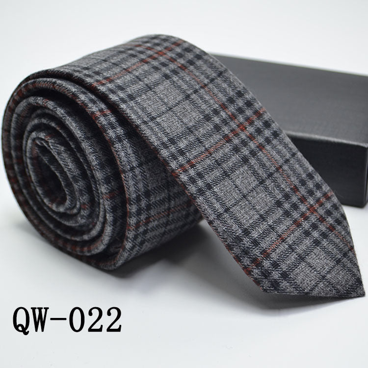 Super Narrow Wool-like Elegant Men's Tie