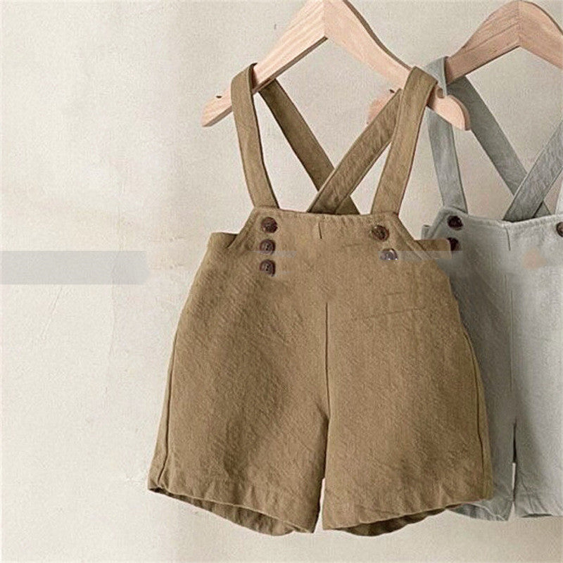 Children's Summer Clothes New Jumpsuit