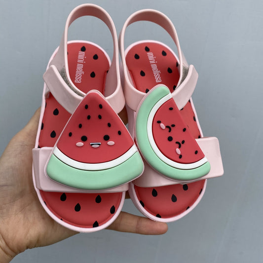 Lightweight Cute Fruit Baby Beach Jelly Sandals