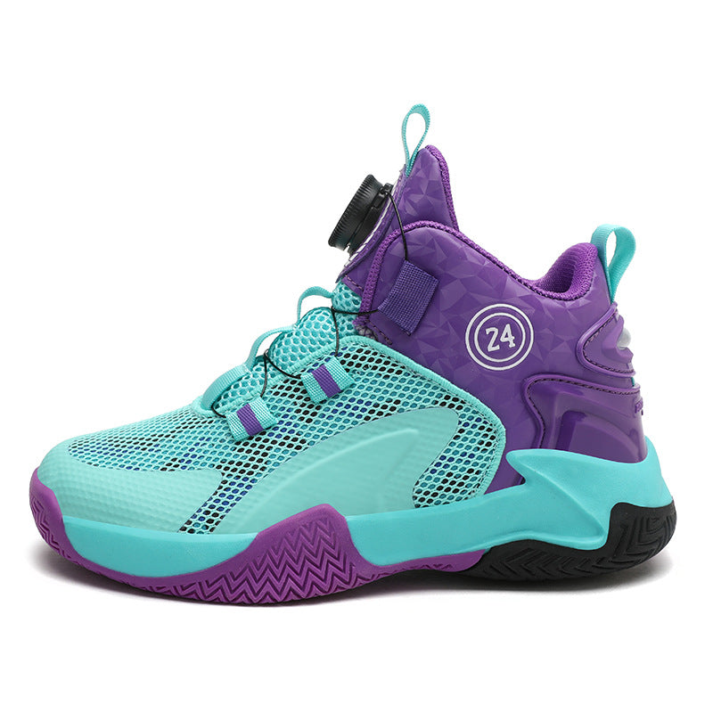 Boy's Swivel Button Sport Shoes