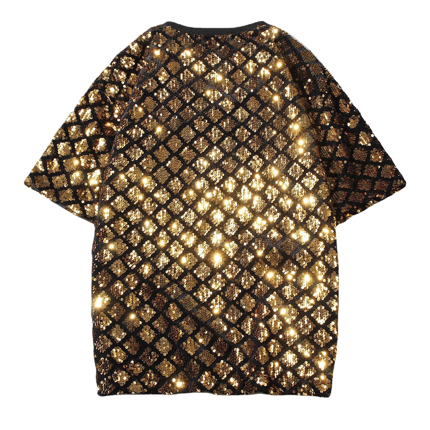 Shiny Hiphop Luxury Short Sleeve T-Shirts