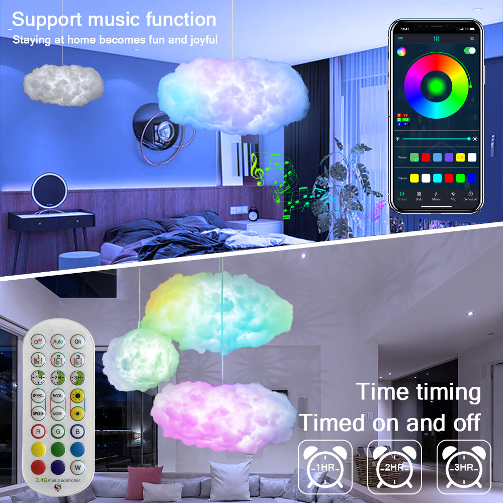 USB Cloud Light APP Control Music Synchronization