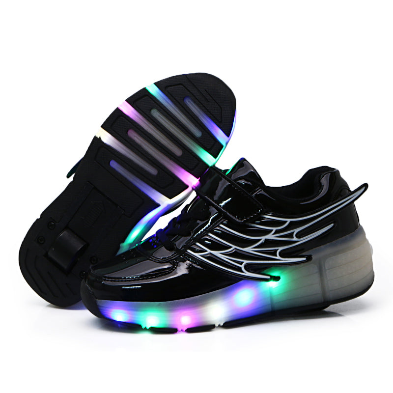 Ultra-light Luminous Charging Rampage Shoes