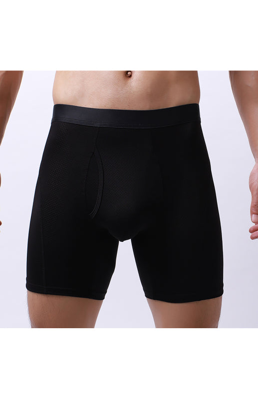 Men's High Elasticity Simple Style Knit Polyester Underwear Loungewear