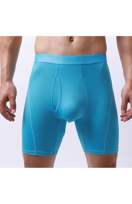 Men's High Elasticity Simple Style Knit Polyester Underwear Loungewear