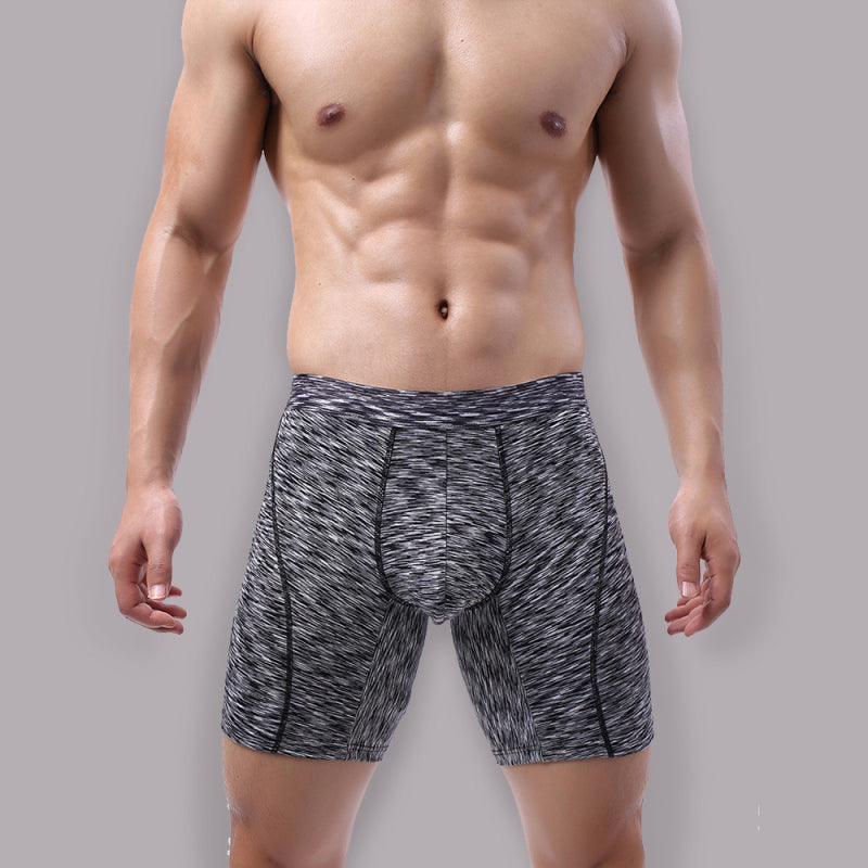 New Men's Gradient Pattern High Elasticity Polyester Underwear Loungewear