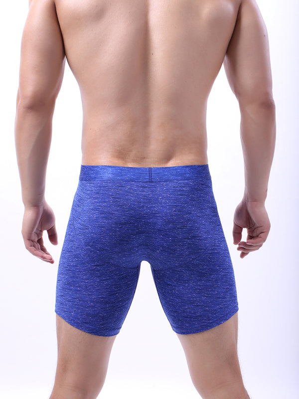 New Men's Gradient Pattern High Elasticity Polyester Underwear Loungewear