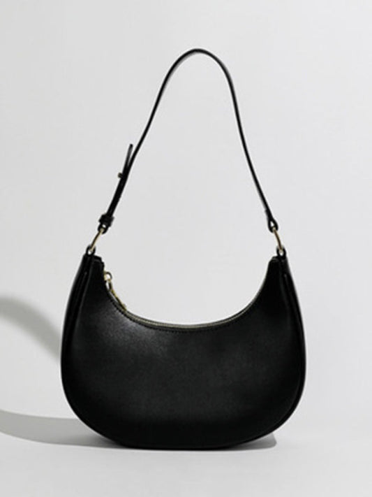 Underarm One Shoulder Baguette Half Moon Bag