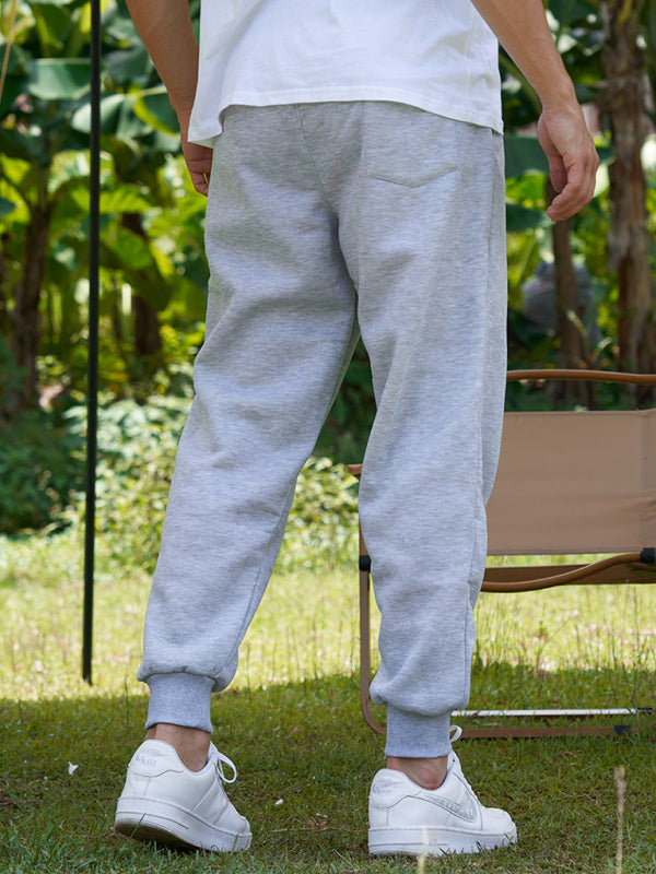 Men's casual loose pocket sports trousers