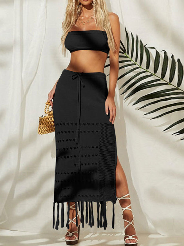 Bikini Two-piece Beach Cover-up Outfit