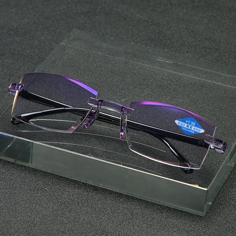 Ahora Rimless Anti Blue Ray Reading Glasses