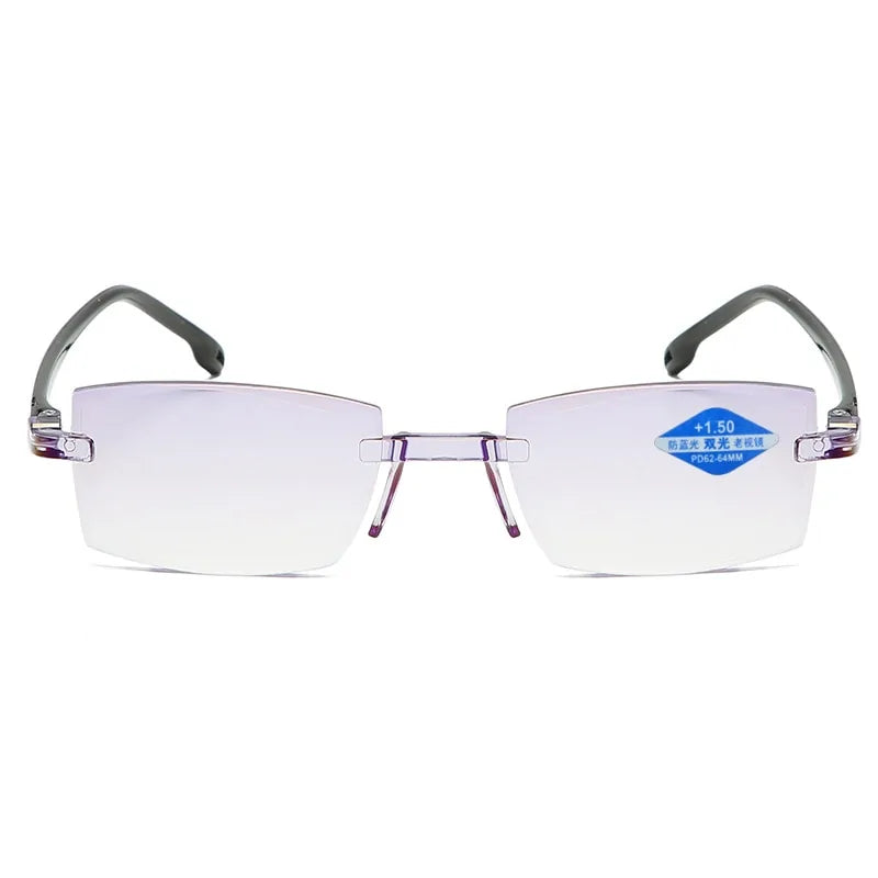 Ahora Rimless Anti Blue Ray Reading Glasses