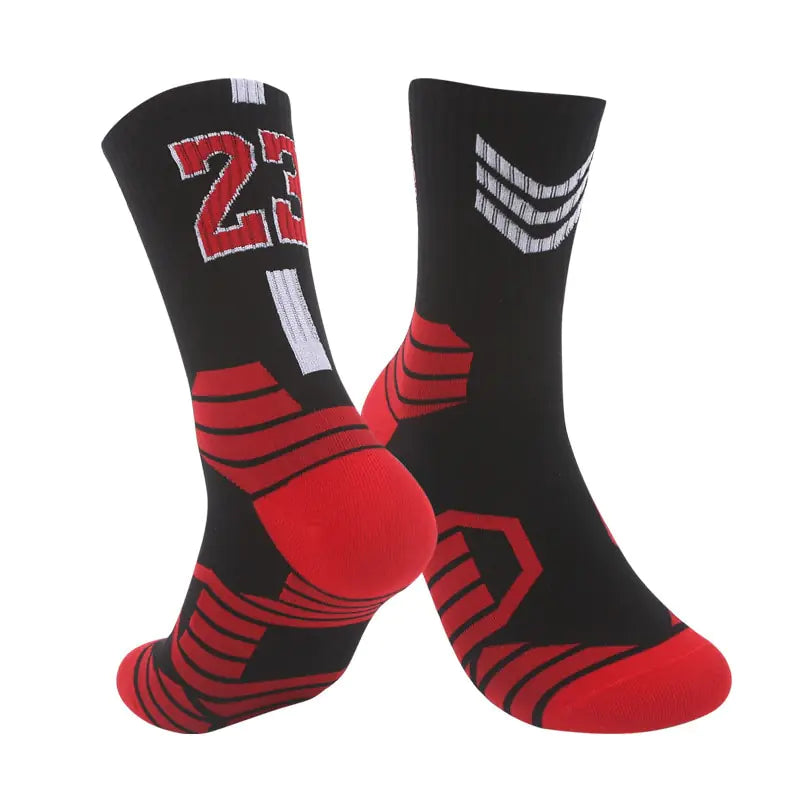 Breathable Non-Slip Professional Basketball Socks