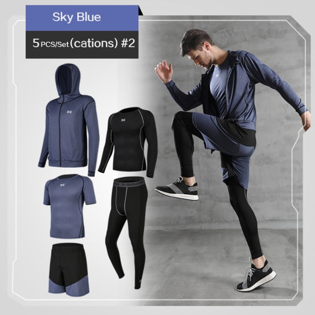 5 Piece Men's Tracksuit