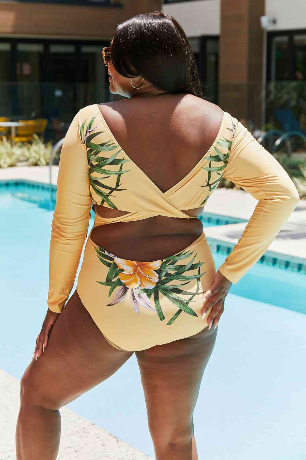 Longsleeve One-Piece Swimsuit