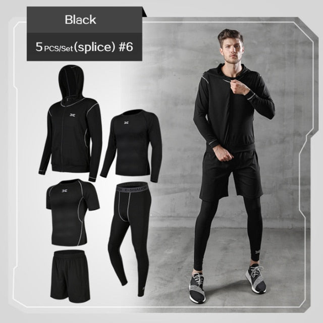 5 Piece Men's Tracksuit