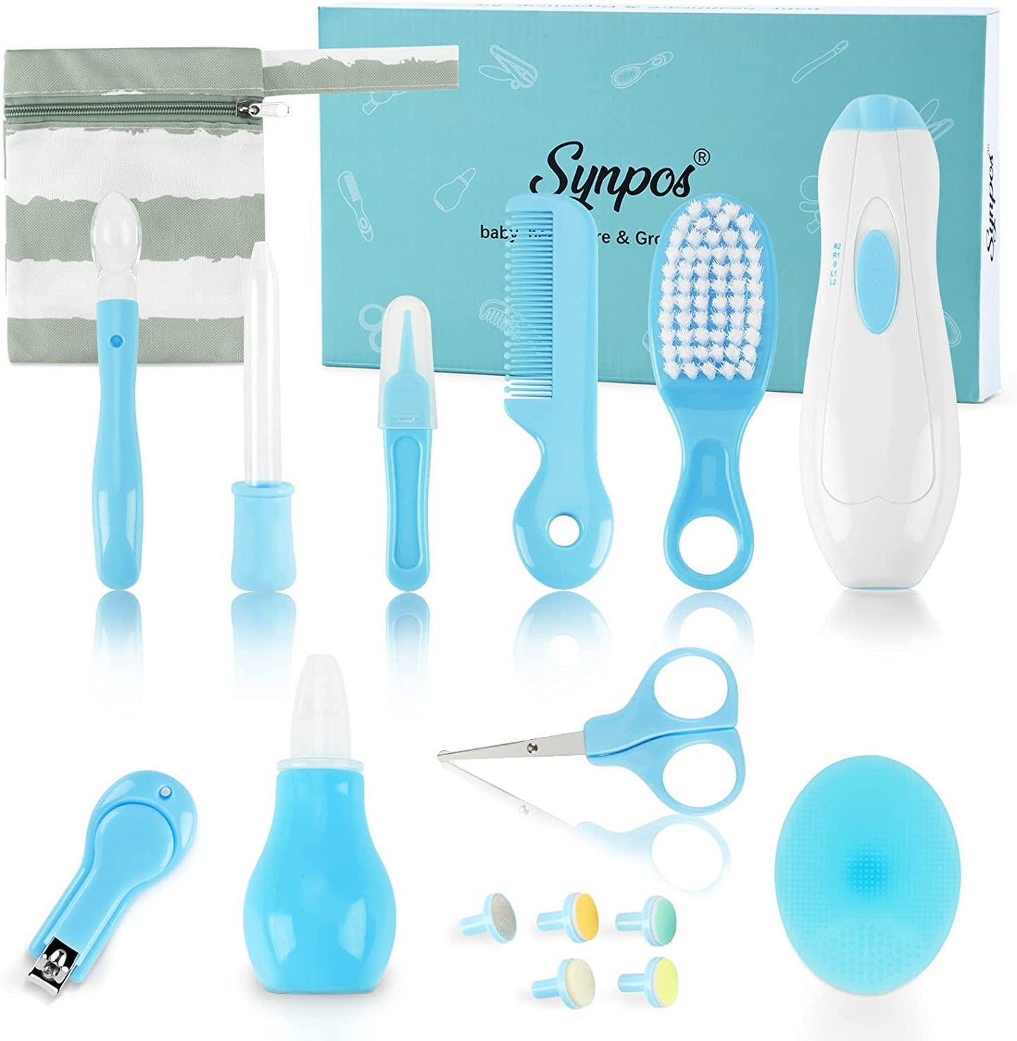 Baby Healthcare and Grooming Kit - 18 Pieces