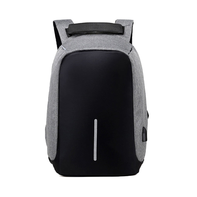 Water-resistant Backpack With USB Charging Port