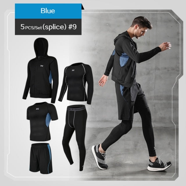 5 Piece Men's Tracksuit