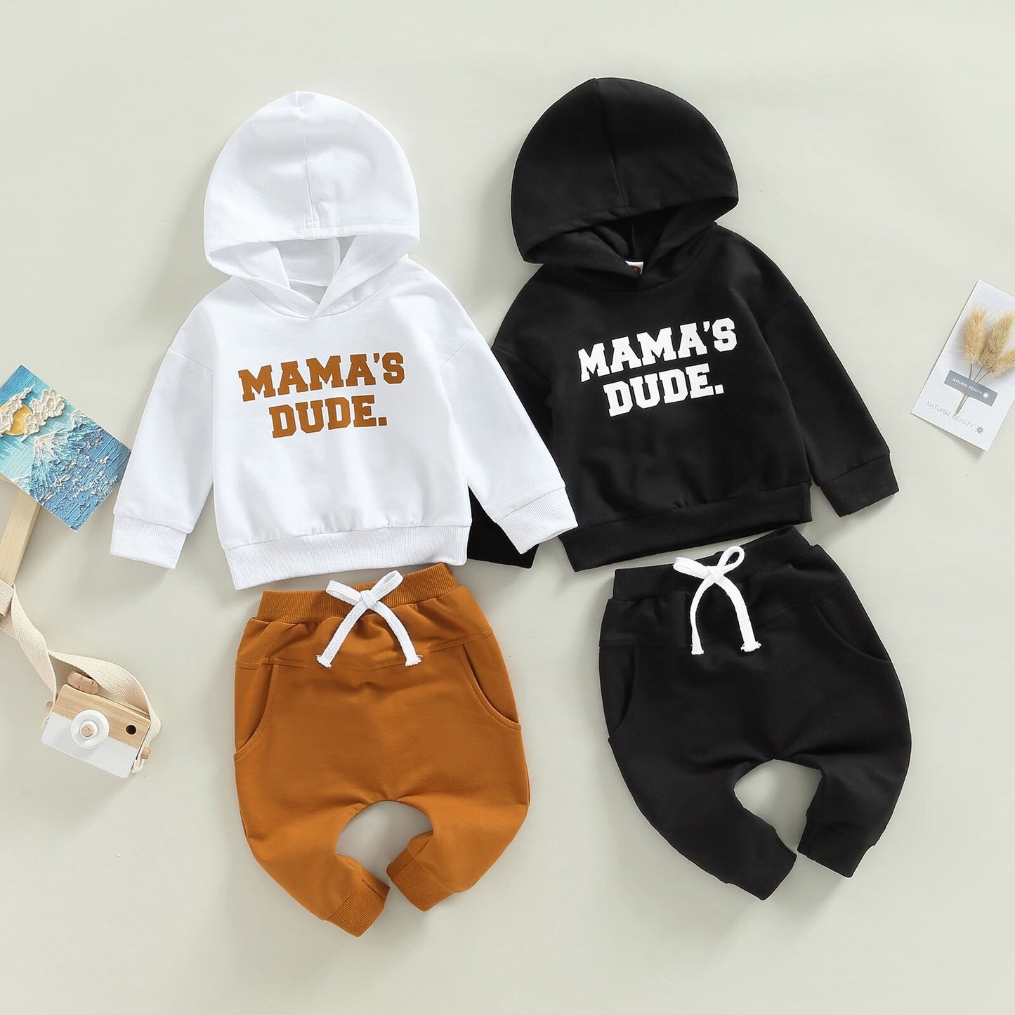 Toddler 2-Piece Hoodie Outfits