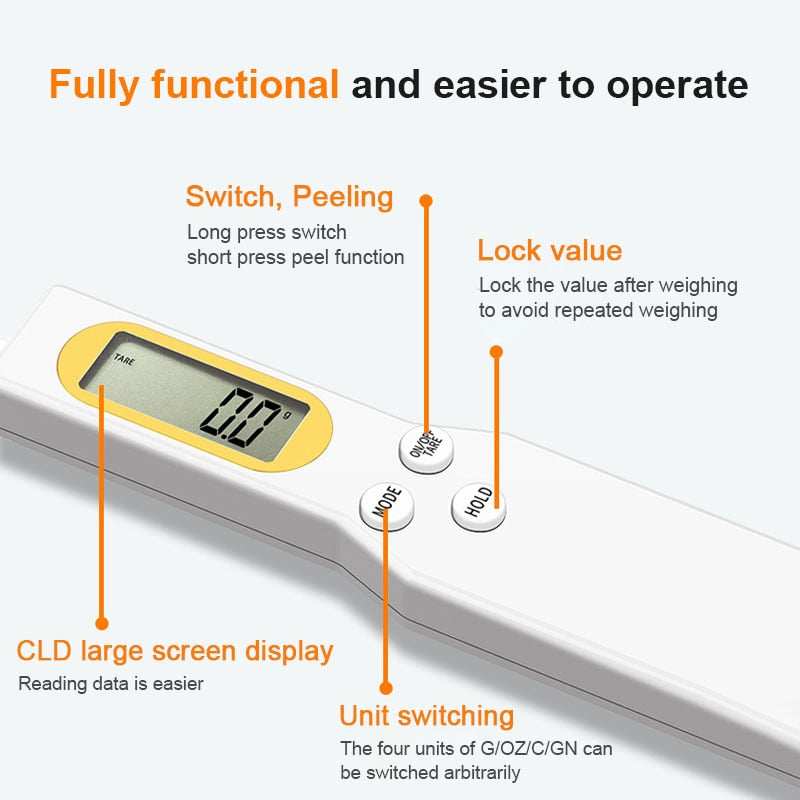 LCD Digital Electronic Measuring Spoons