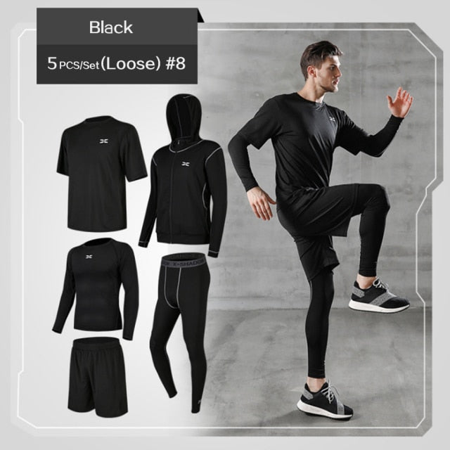 5 Piece Men's Tracksuit