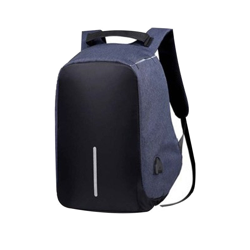 Water-resistant Backpack With USB Charging Port