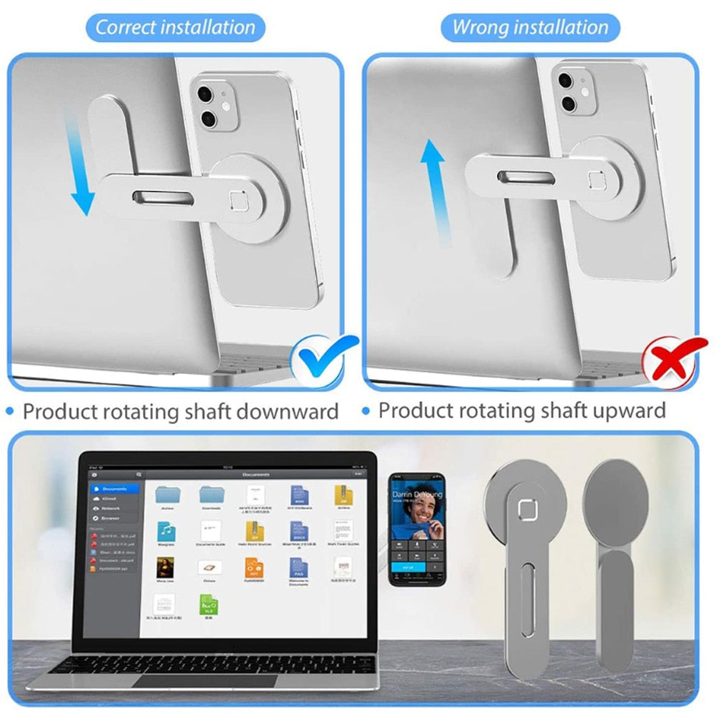 Magnetic Portable Phone Holder for Electronics