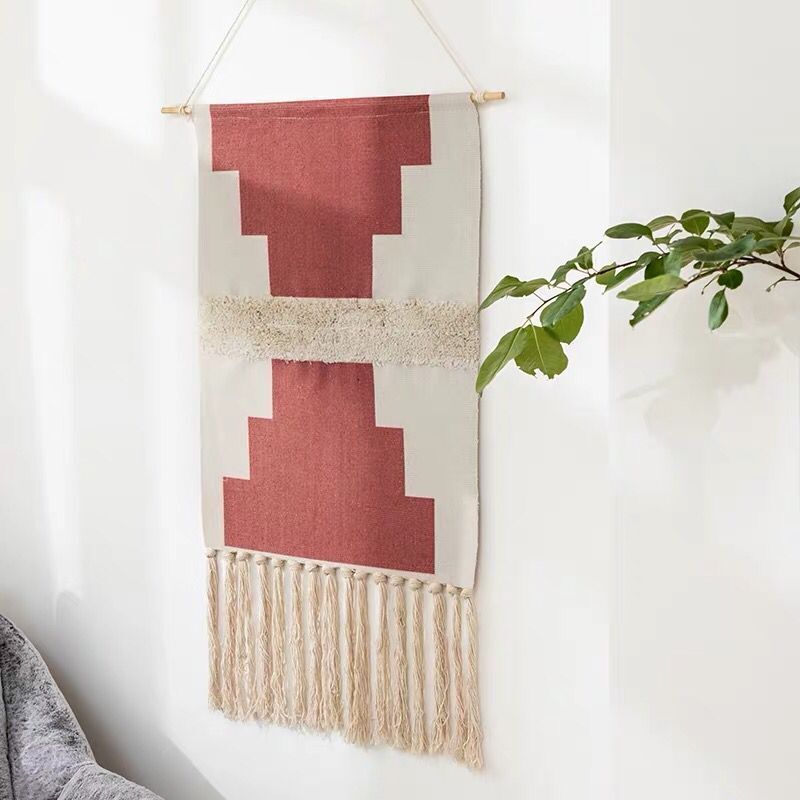 Tufted Tapestry Hand Knotted Wall Hanging Macrame Home Decor