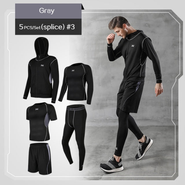 5 Piece Men's Tracksuit