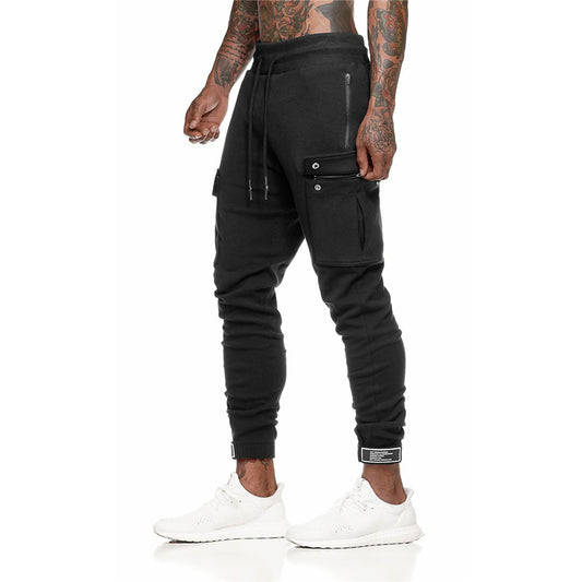 Men's Joggers Pants with Zipper Pockets