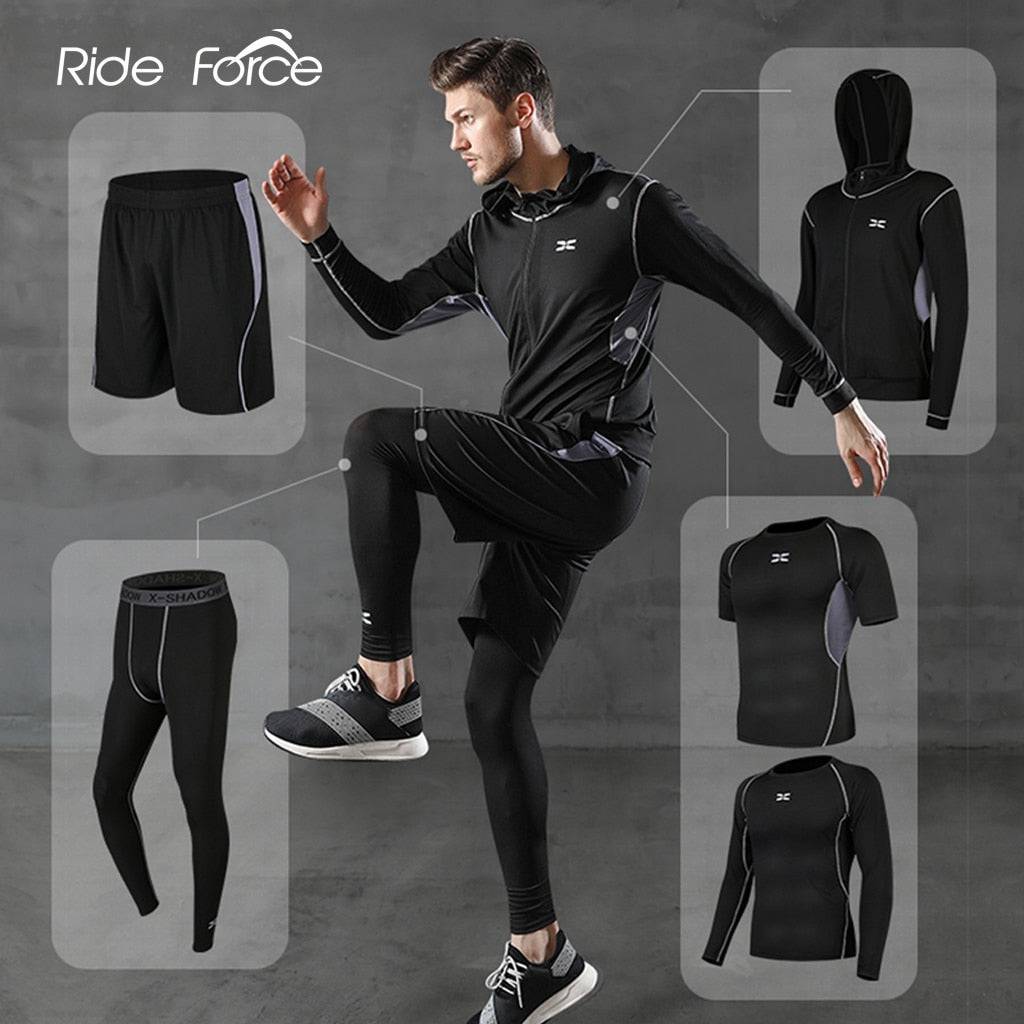 5 Piece Men's Tracksuit